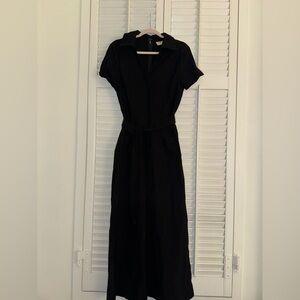 Anthropologie Maeve Black Colette Weekend Jumpsuit size 10